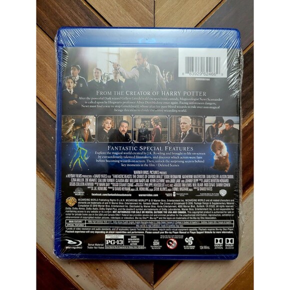 Fantastic Beasts: The Crimes of Grindelwald (Blu-ray, 2019) New & Sealed - Picture 2 of 2